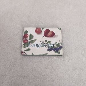 Longaberger Post It Note Pad Holder